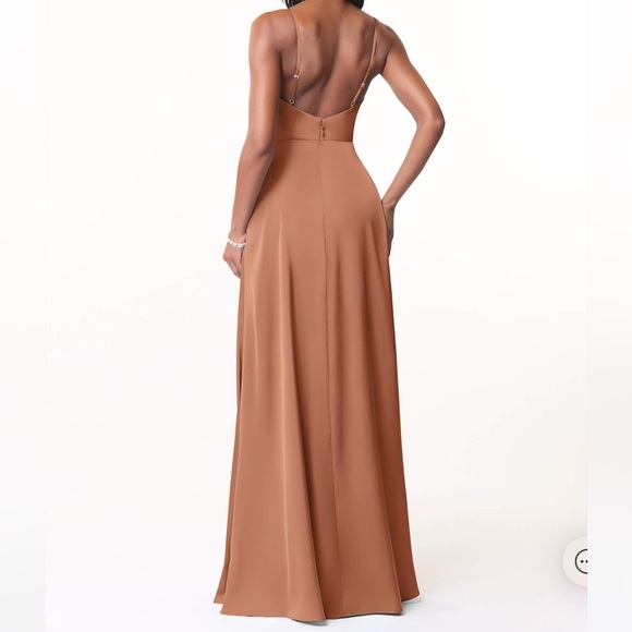 Azazie Brielle Bronzer dress - Picture 4 of 4